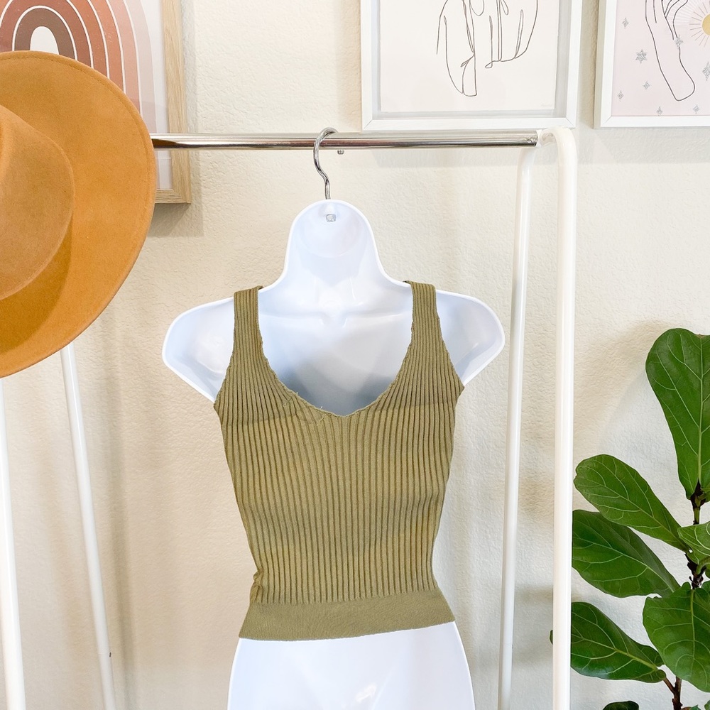 knitted crop top - Picture 6 of 10